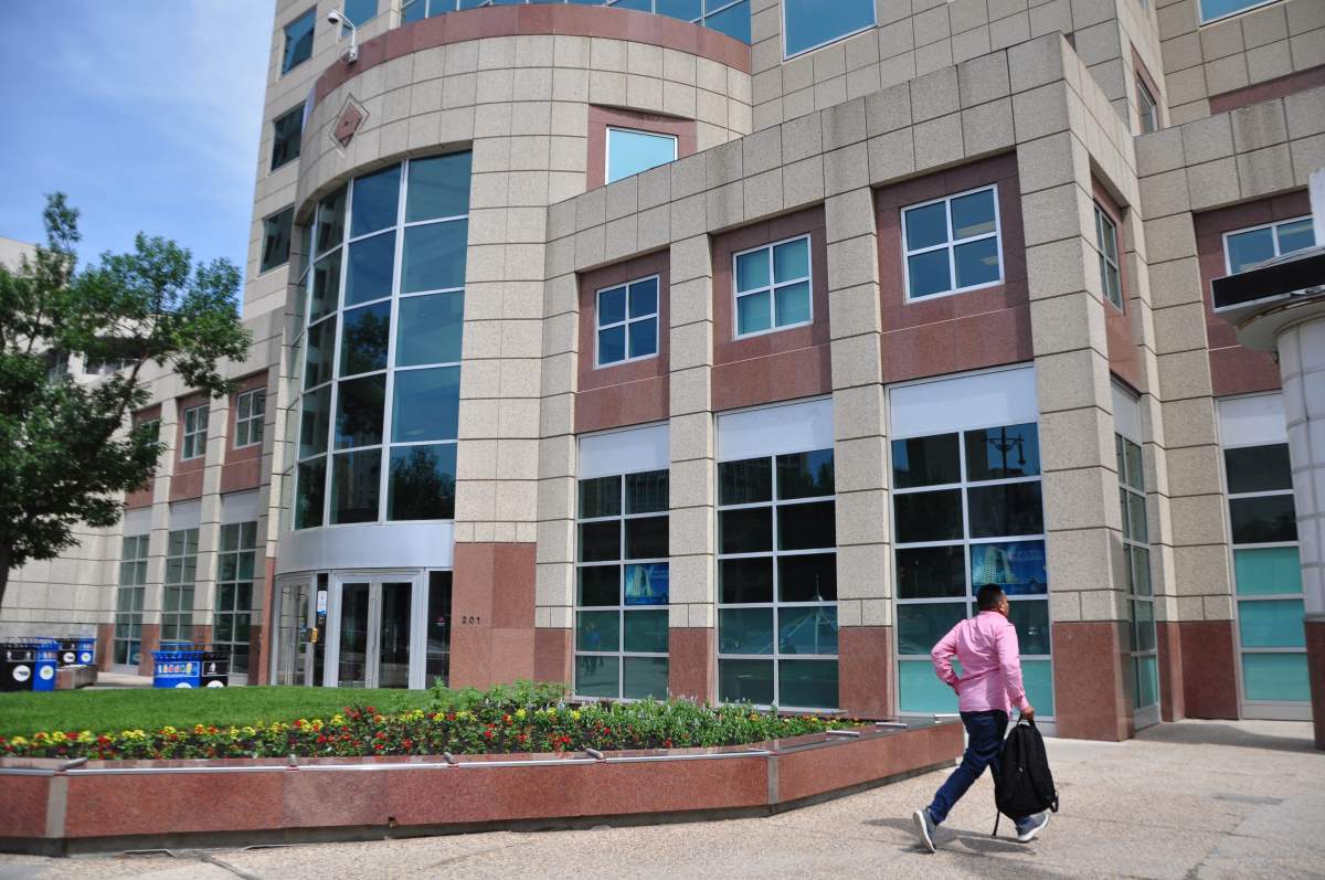 The main floor of 201 Portage will be renovated over the next year.