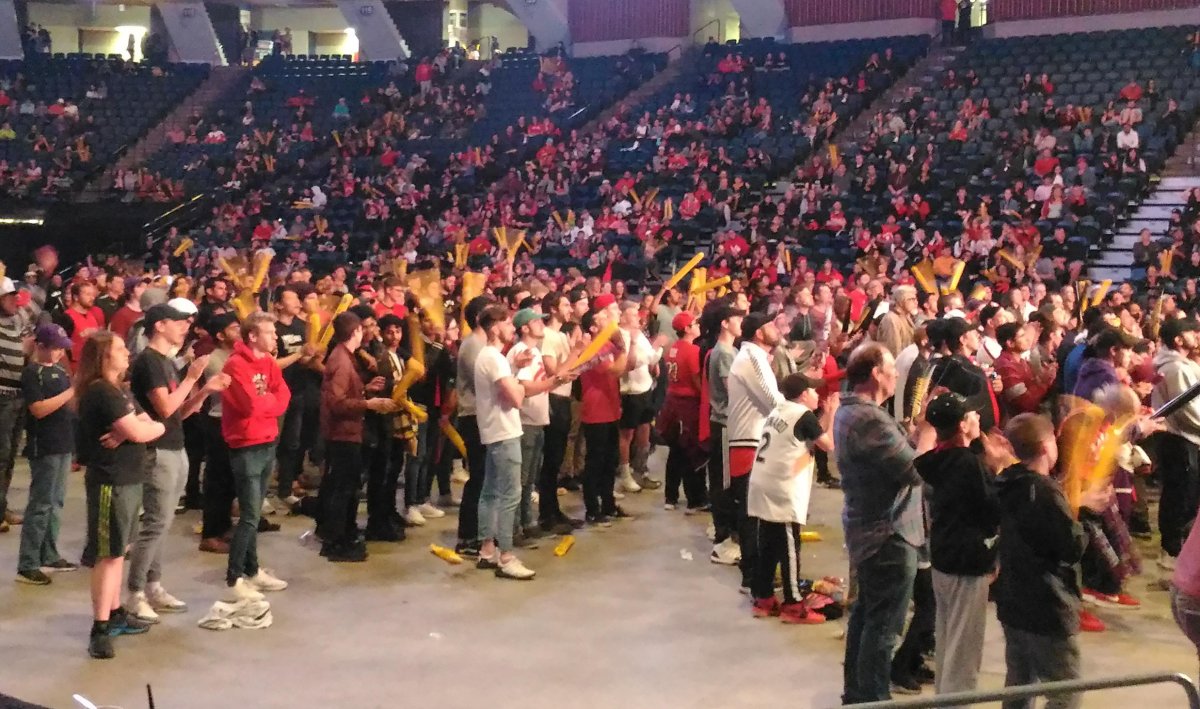 Raptors fans can join a crowd and watch game 6 on a big screen at a number of locations in the Hamilton and Niagara region on Thursday.