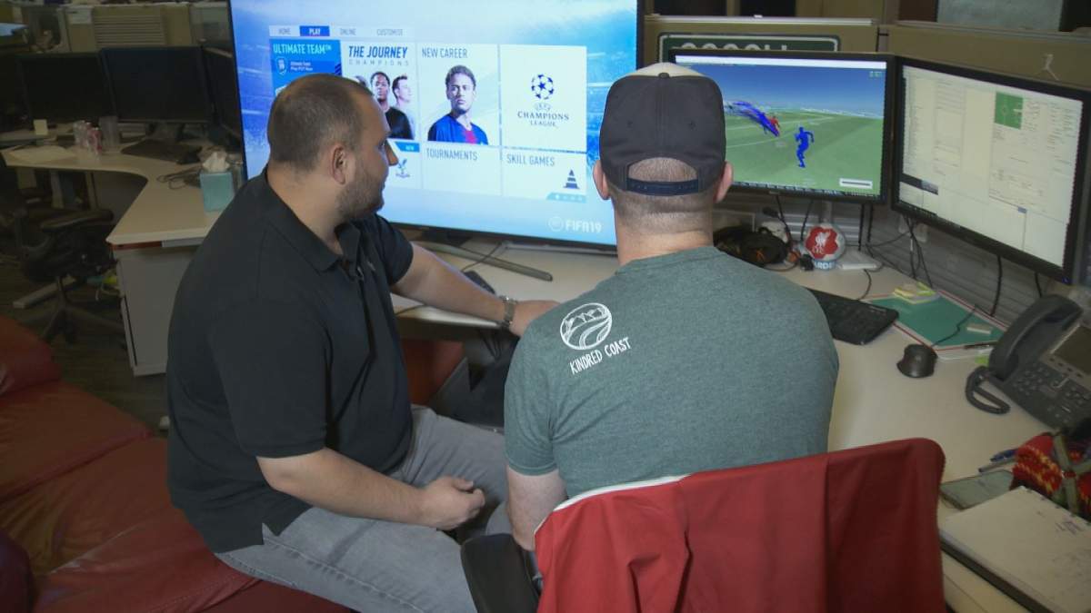 Aaron McHardy and the team at FIFA obsess over details like the physics of a soccer ball.