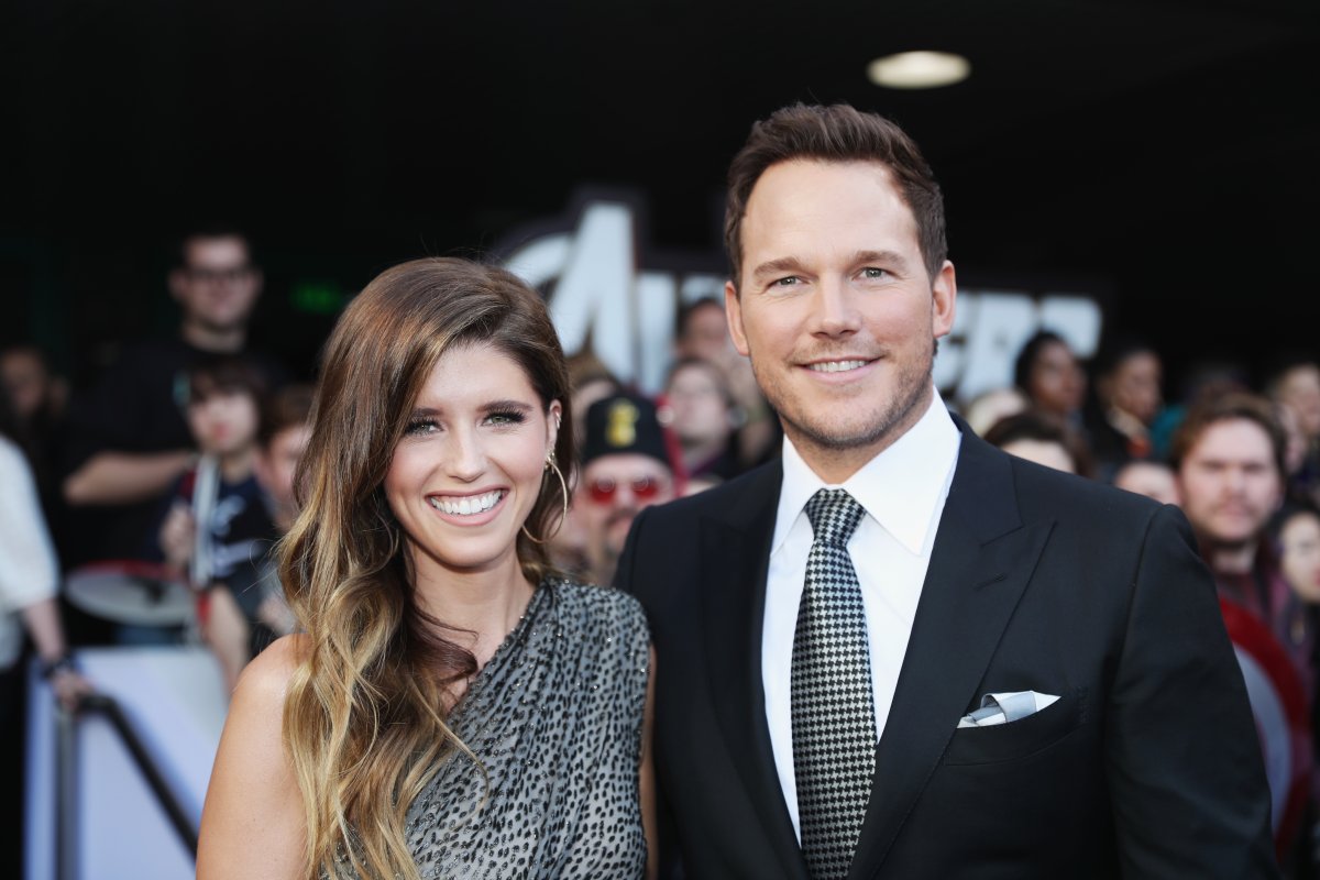 (L-R) Katherine Schwarzenegger and Chris Pratt attend the Los Angeles World Premiere of Marvel Studios' 'Avengers: Endgame' at the Los Angeles Convention Center on April 23, 2019 in Los Angeles, California.