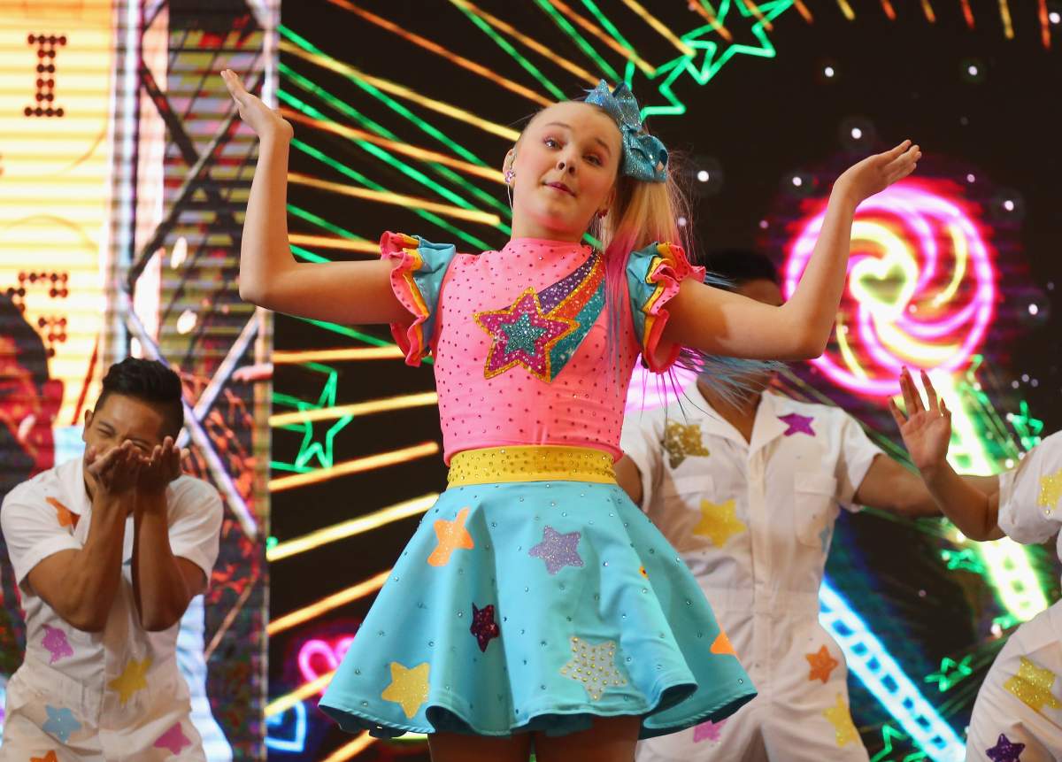 JoJo Siwa performs live for fans at Westfield Parramatta on July 7, 2018 in Sydney, Australia. (Photo by Don Arnold/WireImage)