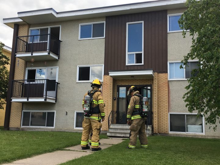 Crews responded to a fire in southwest Calgary on Tuesday, June 11, 2019. 