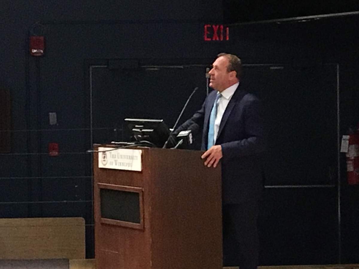 Ian Rabb from the Aurora Recovery Centre. 