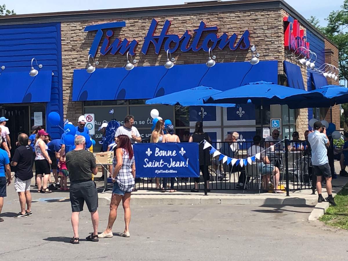 Have you ever seen a Tim Hortons that looked quite like this?.