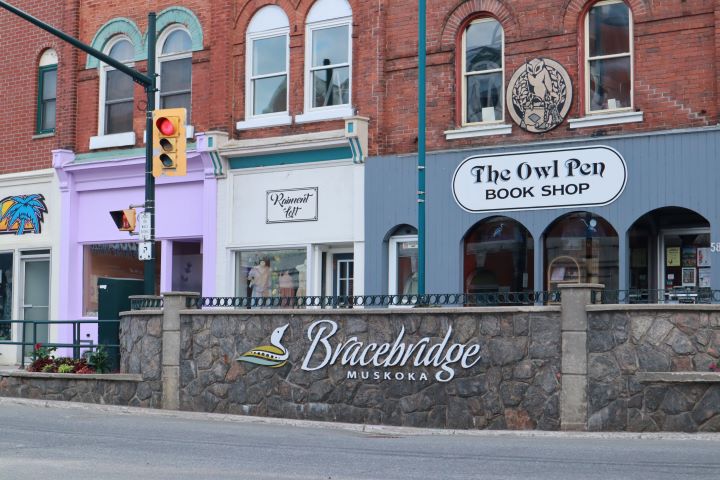 The Town of Bracebridge has about 16,000 permanent residents.