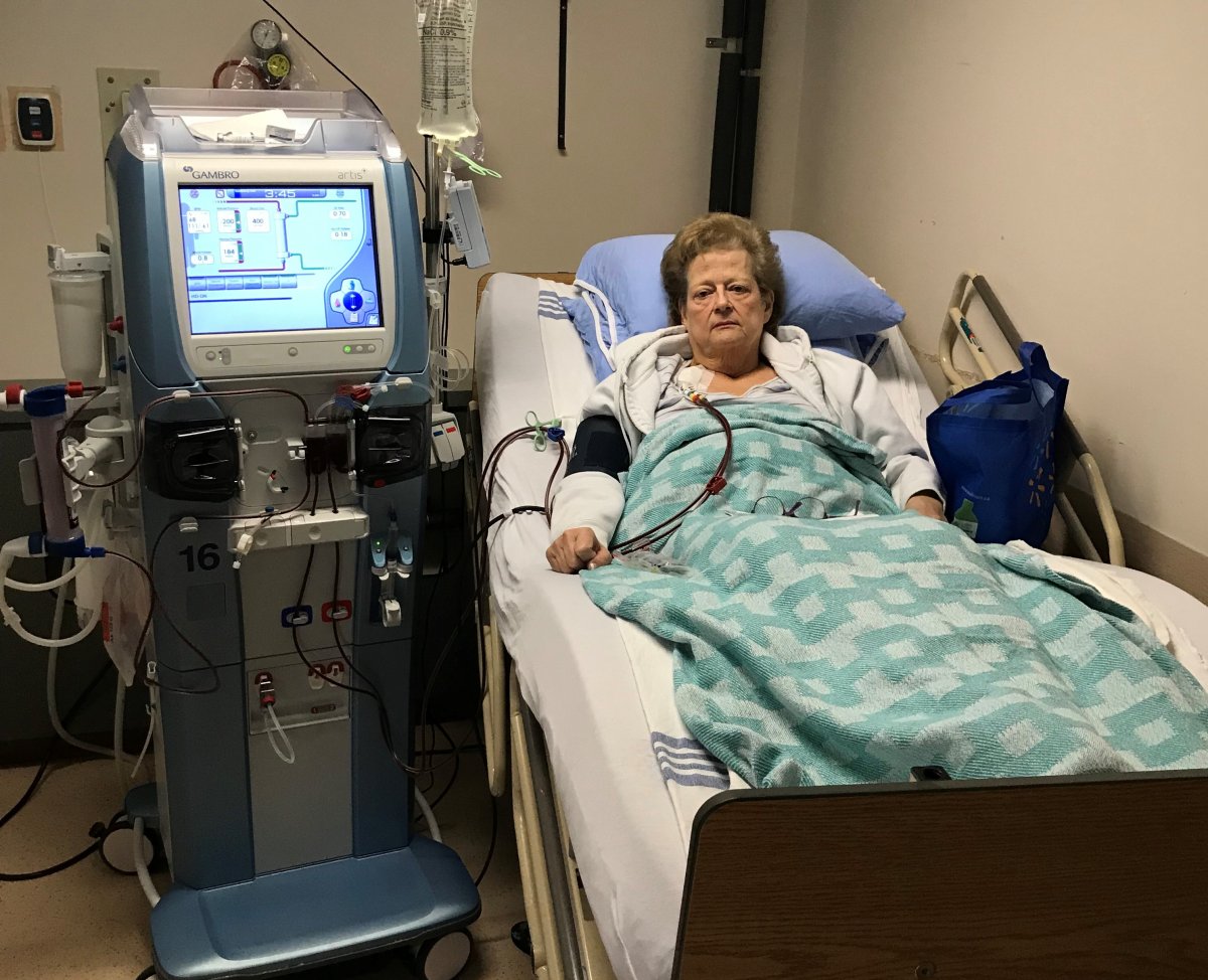 Penticton grandmother Nicola Sims, 63, is issuing a desperate appeal for a living donor to come forward and possibly save her life with a kidney transplant. 