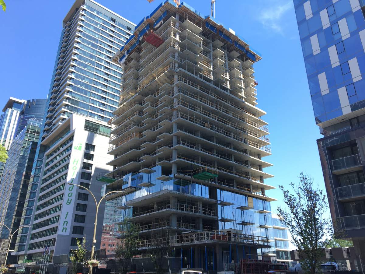 Sales however increased six per cent on the Island of Montreal due to the strength of the condo market.