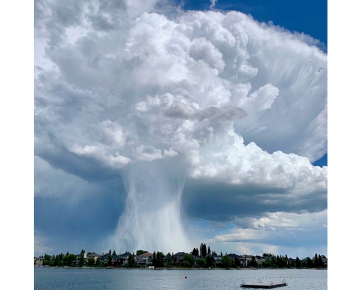 Global viewer Jakob Bown took this photo from Lake Sundance in south Calgary on Thursday, June 13, 2019.