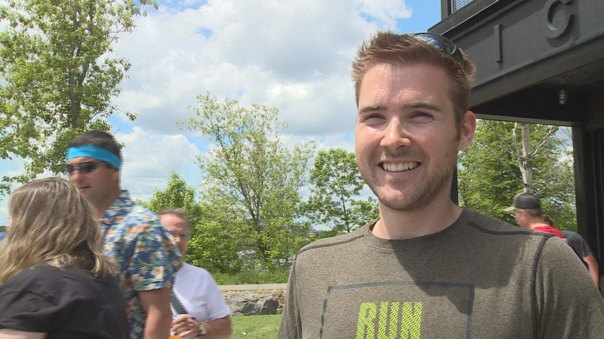 John Bye the winner of the 2nd annual Father’s Day Fun Run