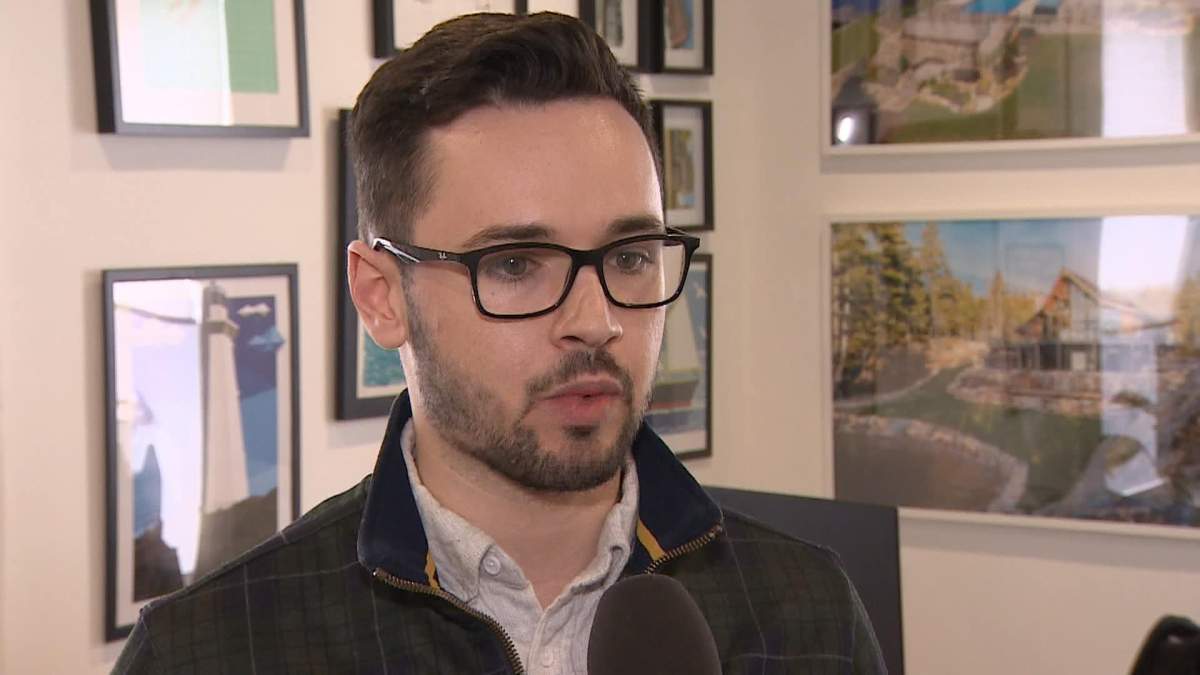 Jordan Hipson, CEO of Over Sea Real Estate Management, speaks with Global News on June 27, 2019.