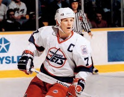 Keith Tkachuk in his Winnipeg Jets heyday.