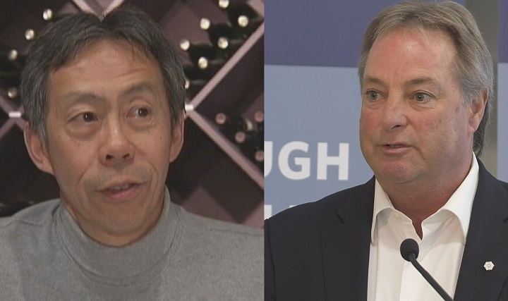 Master winemaker Howard Soon, left, and businessman Brad Bennett, both of Kelowna, were named as Members of the Order of Canada on Thursday.