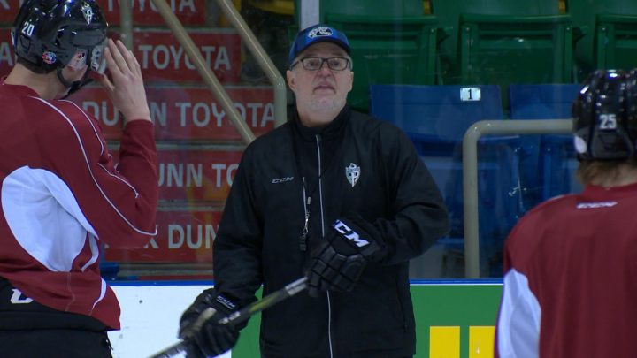 General manager Curtis Hunt and head coach Marc Habscheid (pictured) have been signed to multi-year extensions by the Prince Albert Raiders.