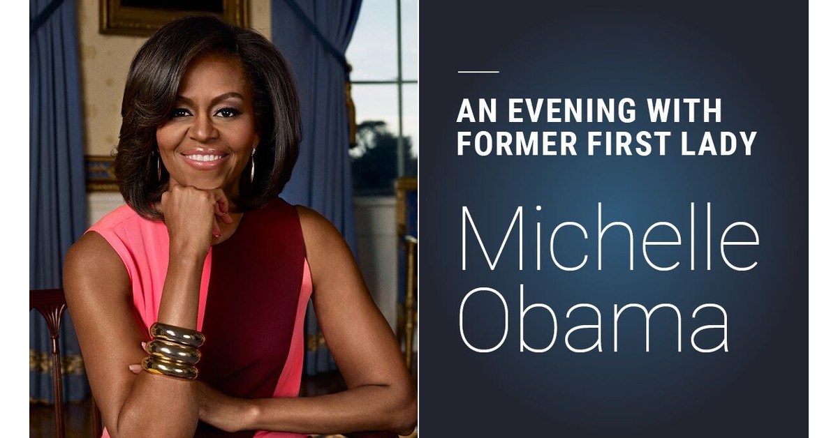 Former First Lady Michelle Obama will be in Hamilton on October 11, 2019 for a speaking event. 