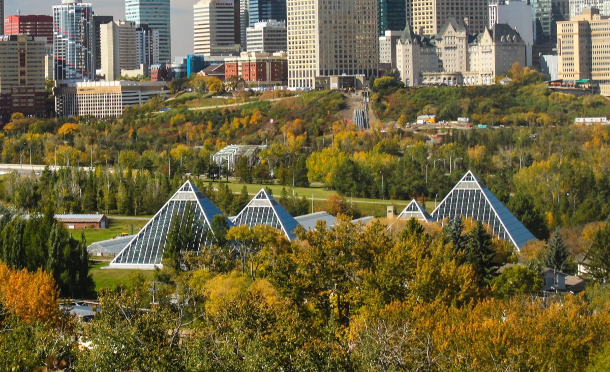 The Muttart Conservatory in Edmonton, Alta., on Sept. 19, 2016.