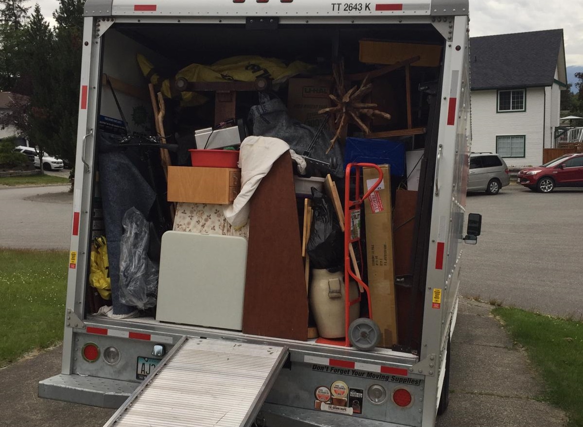 The contents of this moving truck were allegedly stolen on the night of June 21 from the Mount Lehman Road area of Abbotsford. 