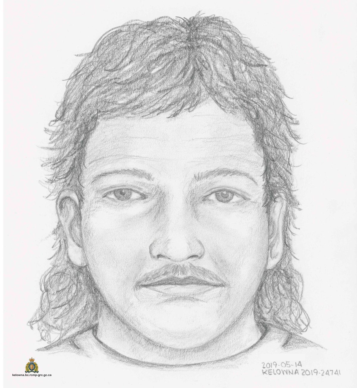 Kelowna RCMP have released this composite drawing of a suspect in an alleged assault. 