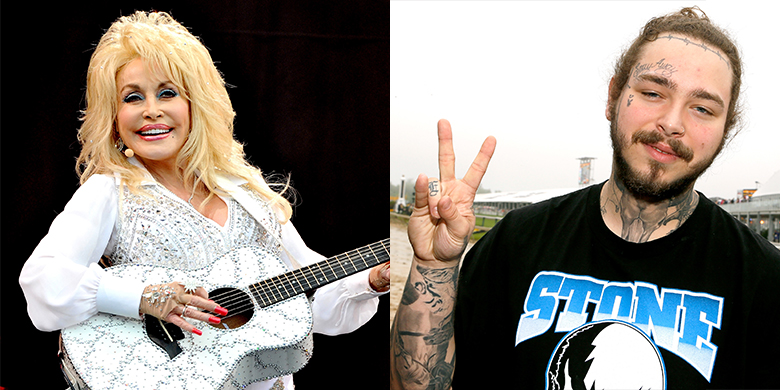 Dolly Parton Approves of Post Malone’s Outfit Choice - image