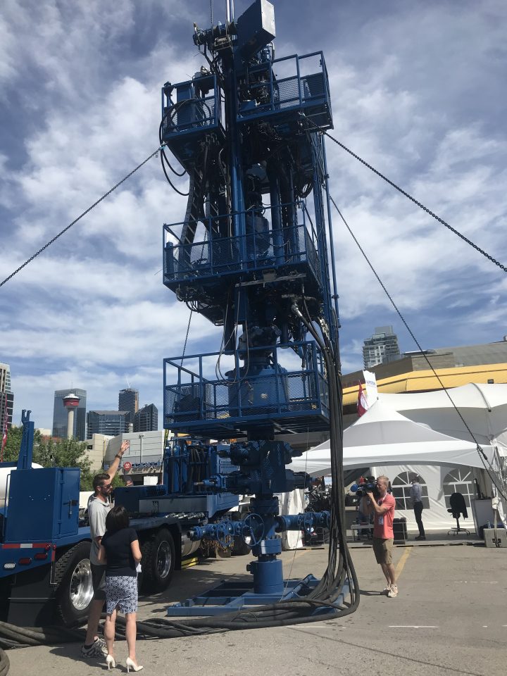 Piston Well Services shows off its newest rig