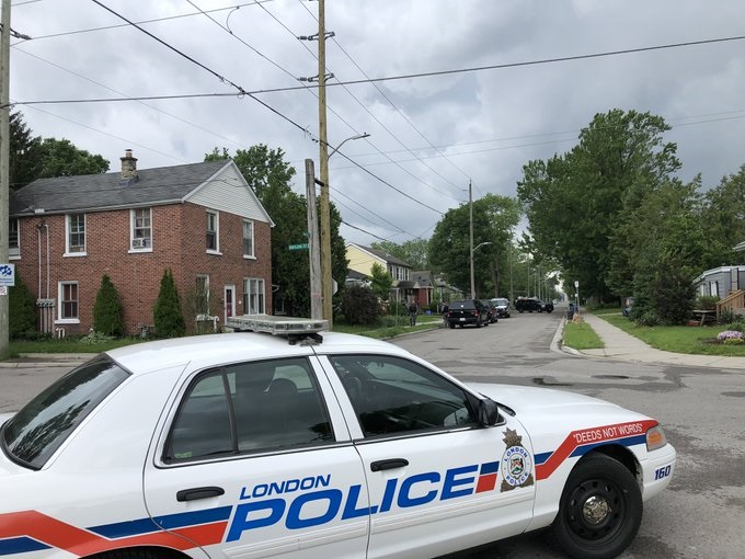 London police were called to the block of 400 Simcoe Street around 10:50 a.m. Thursday.
