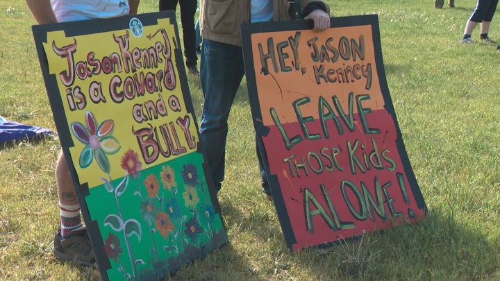 The Edmonton Pride March was held on June 8, 2019.
