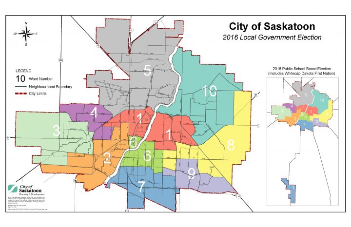 Saskatoon’s municipal wards commission is looking for input as it establishes new boundaries for wards 5, 7, 8, and 10. 