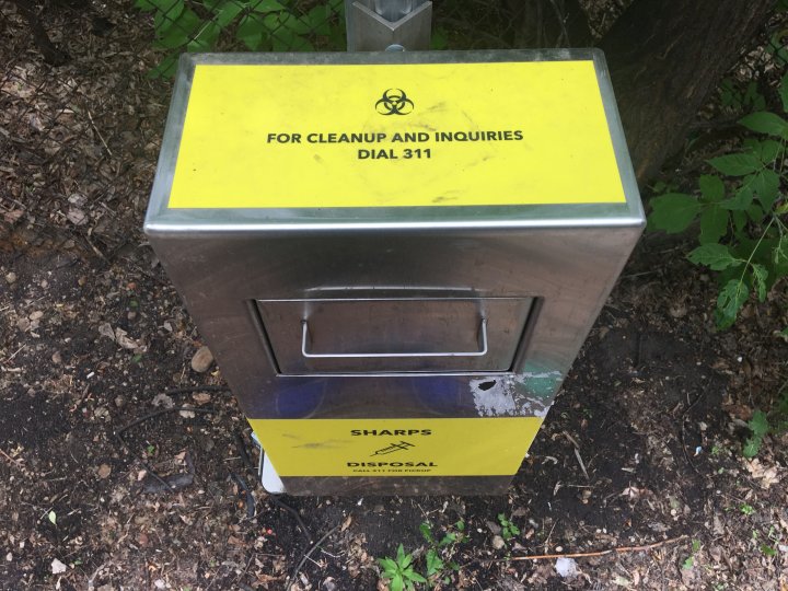 Edmonton installs 23 new safe needle disposal boxes Edmonton