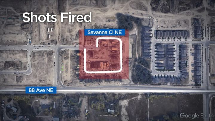 Calgary police are investigating after shots were fired in the 100 block of Savanna Close Northeast on Friday, June 21, 2019. 