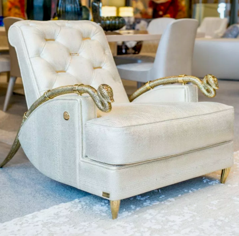 Investigators are hoping that someone will recognize these unusual chairs, which were pilfered from a high-end Coal Harbour furniture store in May. 