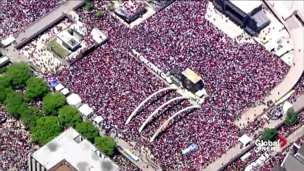 City tv live stream clearance raptors parade