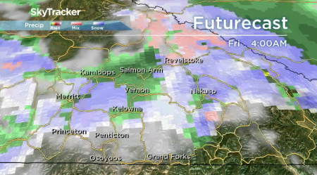 Special weather statement issued for mountain snow in southern B.C ...