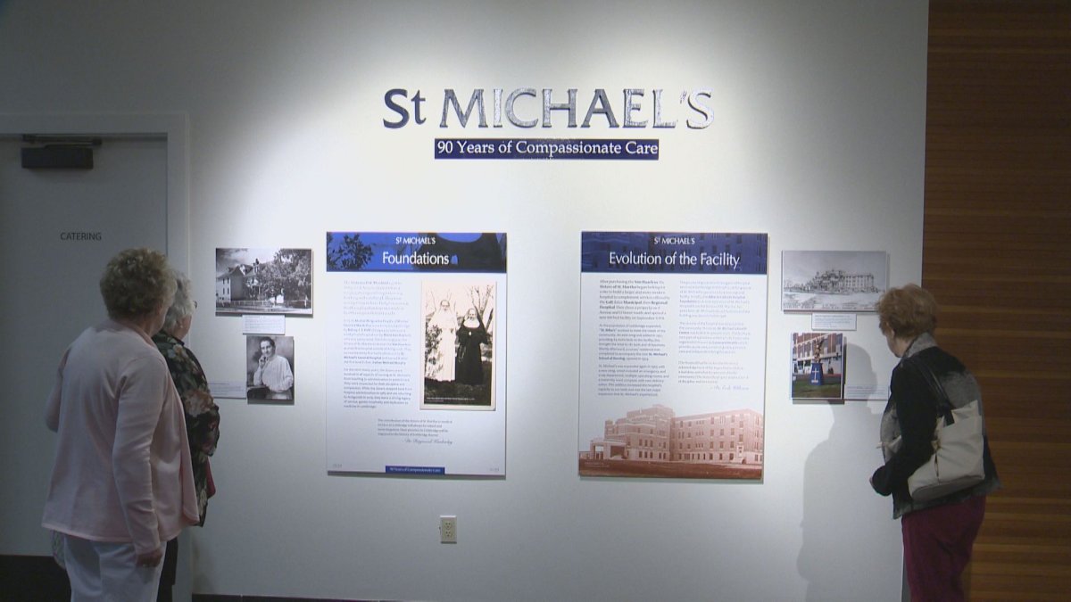 A new exhibit at the Galt Museum to celebrate the 90th anniversary of St. Michael's Hospital. 