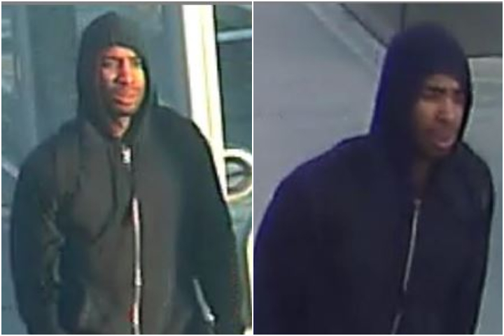 The Calgary Police Service is seeking public assistance to identify a man allegedly involved in a violent robbery at a convenience store in which a store clerk was assaulted.