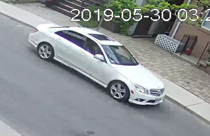 Police also released this image of the suspect vehicle.