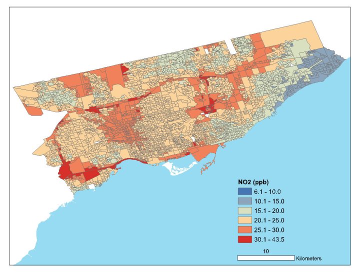 Some health benefits of walkable neighbourhoods may be offset by higher air pollution study