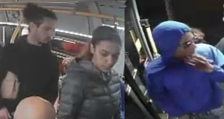 Toronto Police release security camera images of three suspects believed to be involved in a shooting on a TTC bus in Etobicoke.