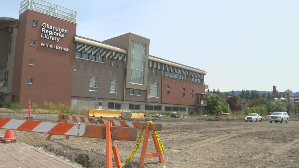 Vernon library, file photo.