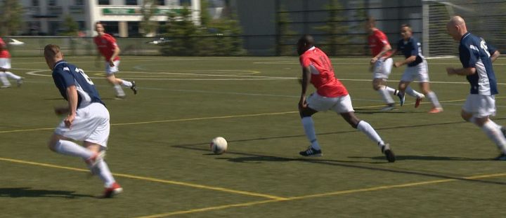 The Edmonton Police Service and the Calgary Police Service battled in the fifth annual Woodall Cup in Calgary on June 22, 2019.