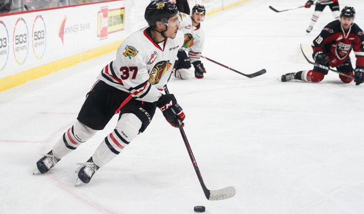 The Regina Pats traded a conditional draft pick to the Portland Winterhawks for 19-year-old forward Haydn Delorme.  