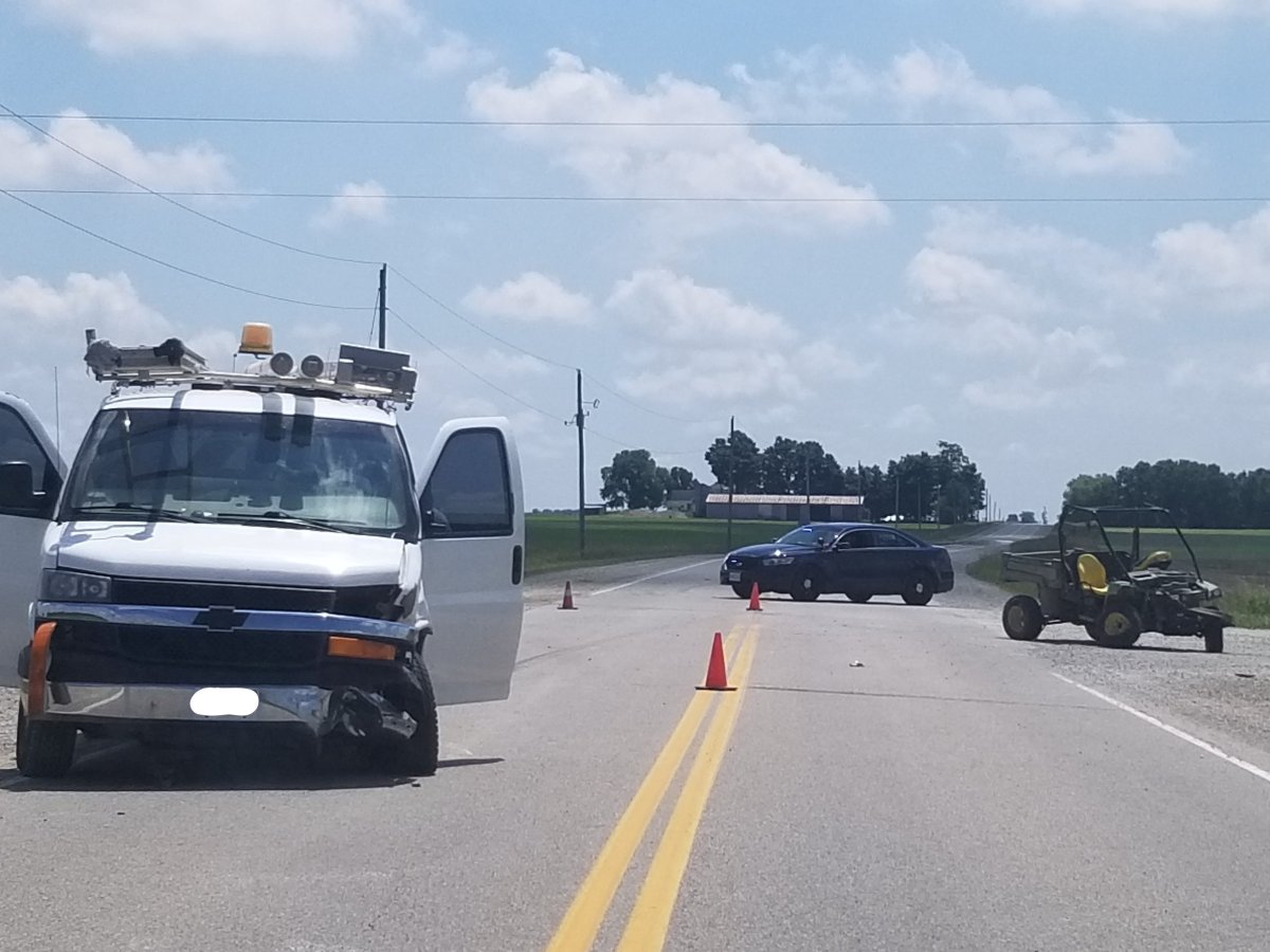 Oxford OPP were called to Culloden Line and Daniel Road just before noon on Thursday. 