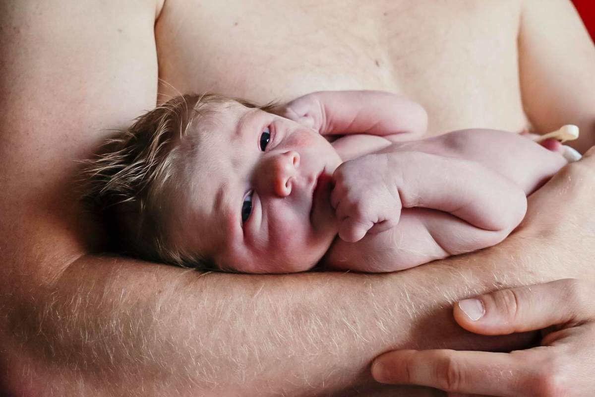 Hudson Cowie in hospital. ‘Mighty Hudson’ was diagnosed with Severe Combined Immunodeficiency shortly after he was born on June 23, 2019.