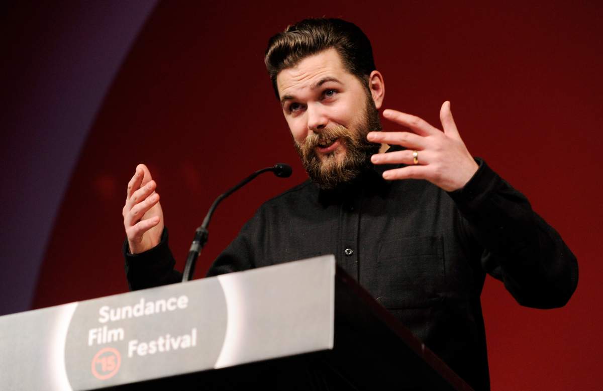 Robert Eggers, winner of the U.S. Dramatic Directing Award for ‘The Witch,’ addresses the audience during the 2015 Sundance Film Festival Awards Ceremony on Jan. 31, 2015, in Park City, Utah.