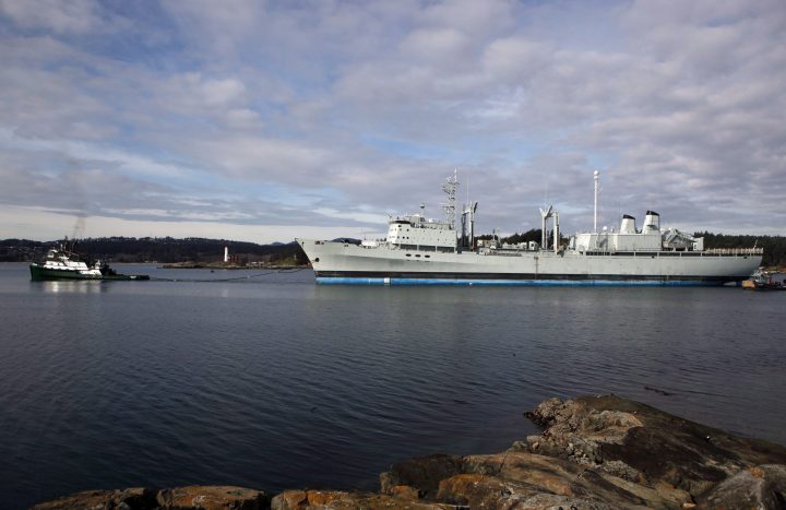 A 2016 image of Esquimalt Harbour.