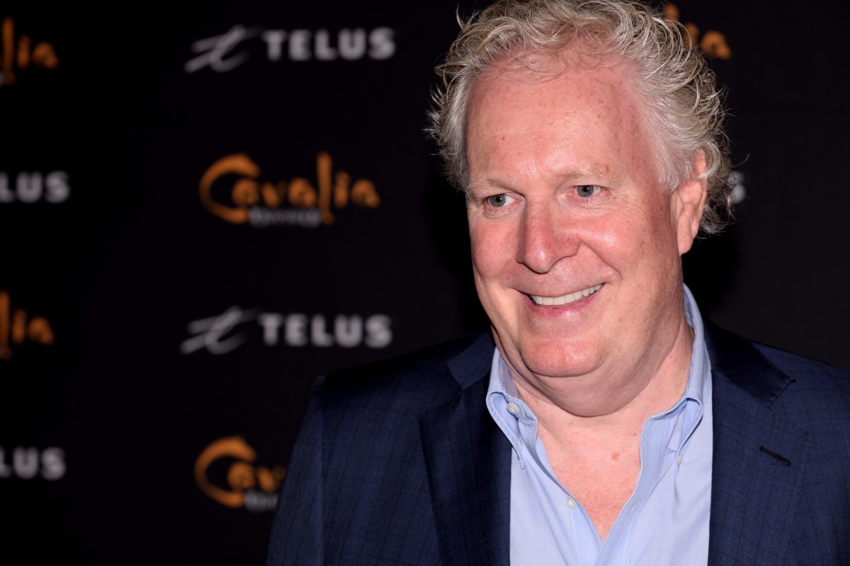 Jean Charest at the premiere of Cavalia's Odysseo show in Montreal on July 25, 2018.