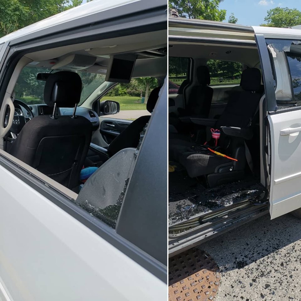 Londoner Tara Piper says her minivan was broken into earlier this month as she and her kids enjoyed an afternoon at Springbank Park.