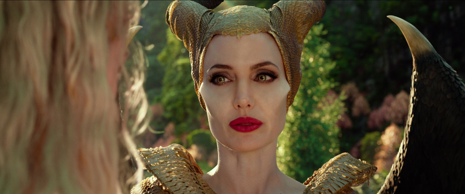 Maleficent Mistress of Evil trailer Angelina Jolie vs. Michelle