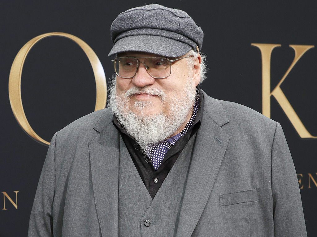 George R. R. Martin (GRRM) arrives for the LA Special Screening of Fox Searchlight Pictures 'Tolkien' at the Regency Village Theater in Westwood, Los Angeles, Calif. on May 8, 2019.