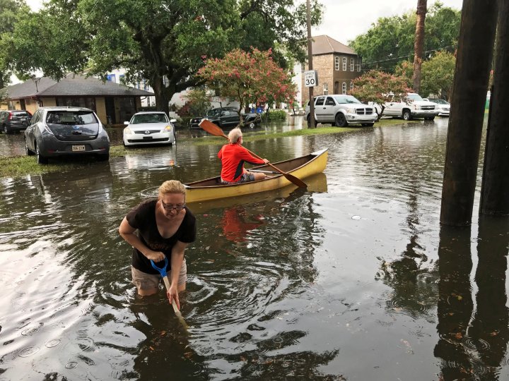 New Orleans already under water as Louisiana braces for possible