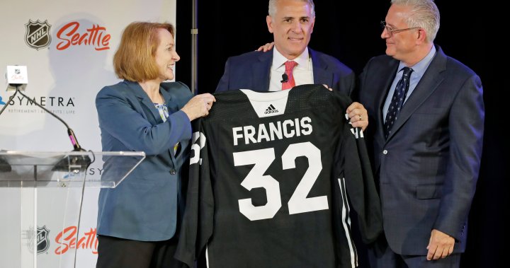 Ron Francis is general manager of Seattle NHL expa