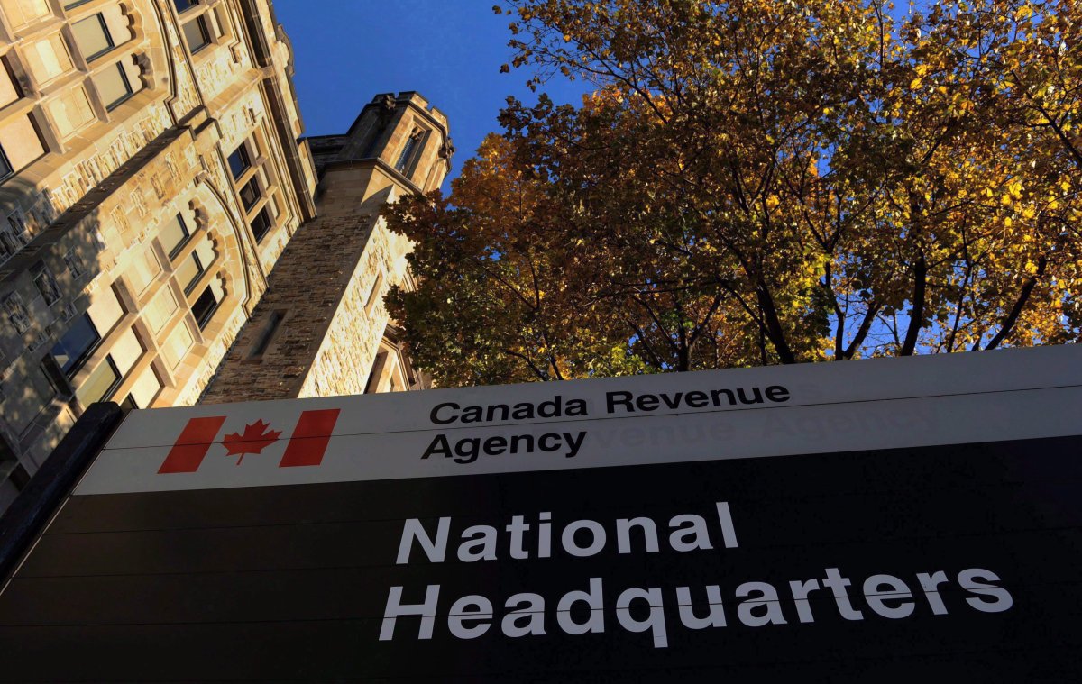 The Canada Revenue Agency headquarters in Ottawa is shown on November 4, 2011.